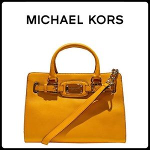 MICHAEL KORS Hamilton Genuine Leather Bag